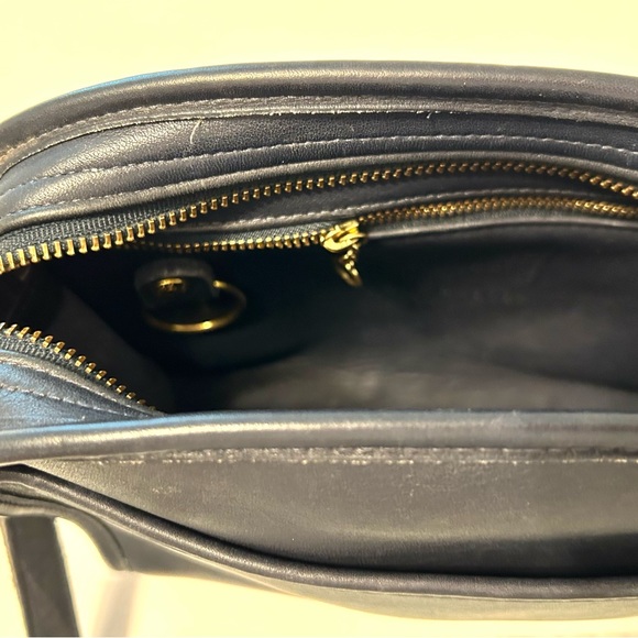 Vintage Coach Metropolis Zip bag, #9087, Blue crossbody (adjustable strap) EUC - Picture 10 of 11